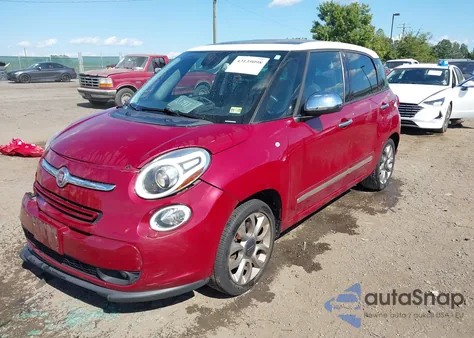 2014 Fiat 500L Lounge from USA, damaged, VIN ZFBCFACH9EZ008865